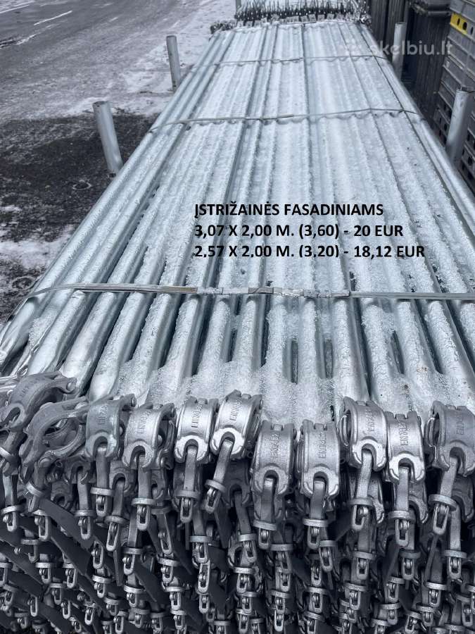 Fasadiniai ir Moduliniai pastoliai Prekyba Nuoma - nuotraukos Nr. 5