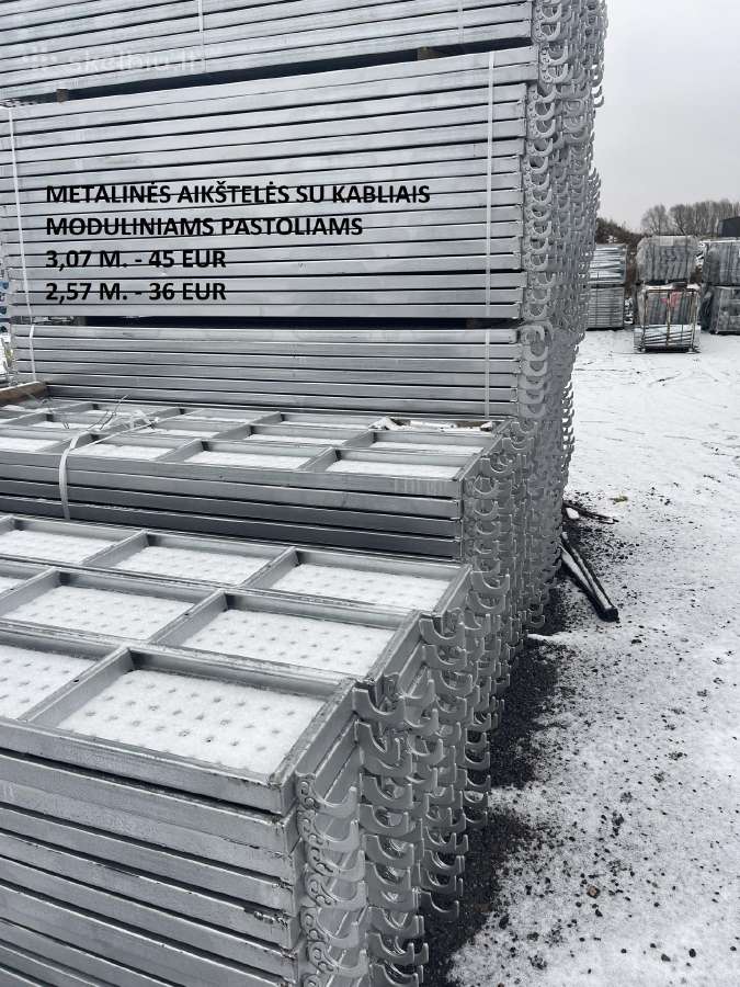 Fasadiniai ir Moduliniai pastoliai Prekyba Nuoma - nuotraukos Nr. 9