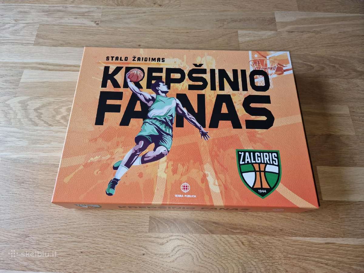 Stalo žaidimas Krepšinio fanas. Žalgiris