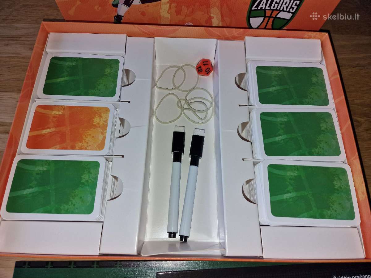 Stalo žaidimas Krepšinio fanas. Žalgiris - nuotraukos Nr. 4