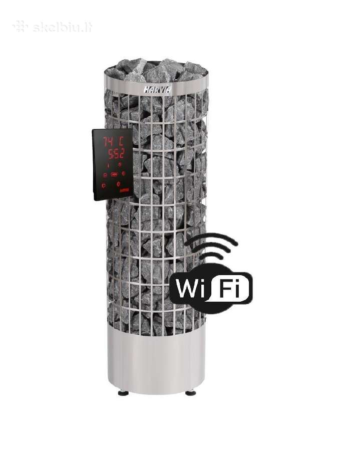 Pirties Saunos elektrinės krosnelės Harvia su WiFi - nuotraukos Nr. 3