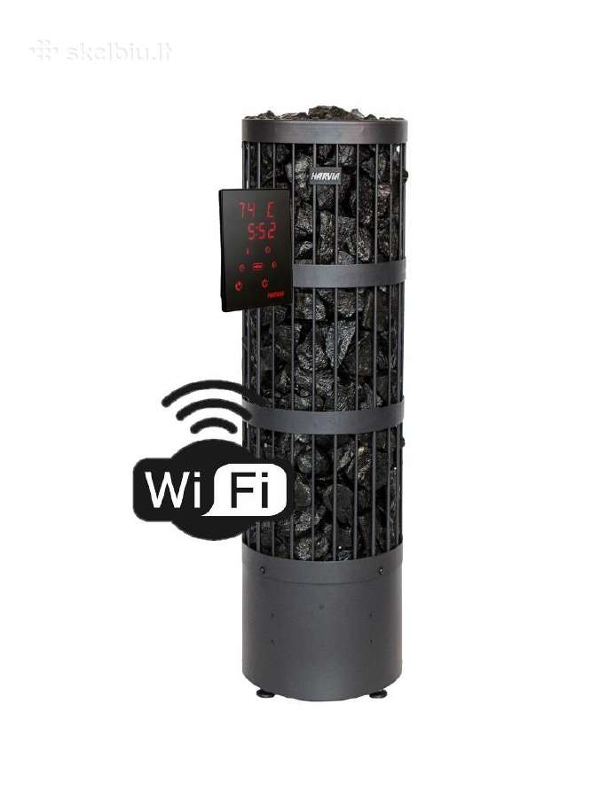 Pirties Saunos elektrinės krosnelės Harvia su WiFi - nuotraukos Nr. 2