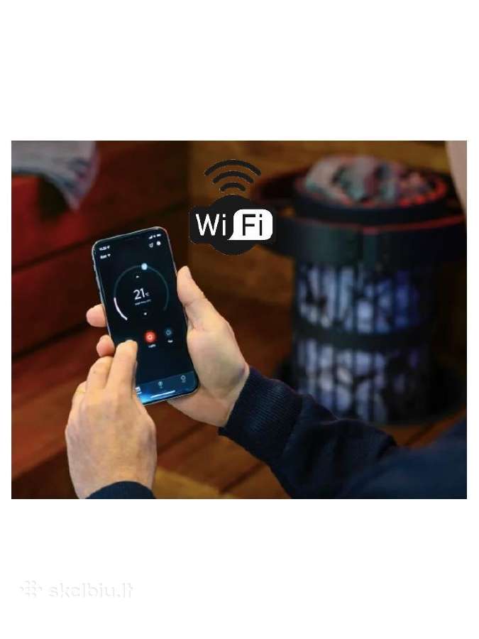 Pirties Saunos elektrinės krosnelės Harvia su WiFi - nuotraukos Nr. 6