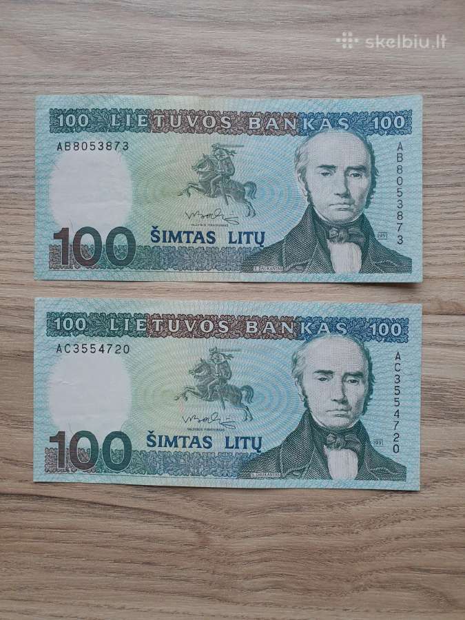 1991 metų 100 litų