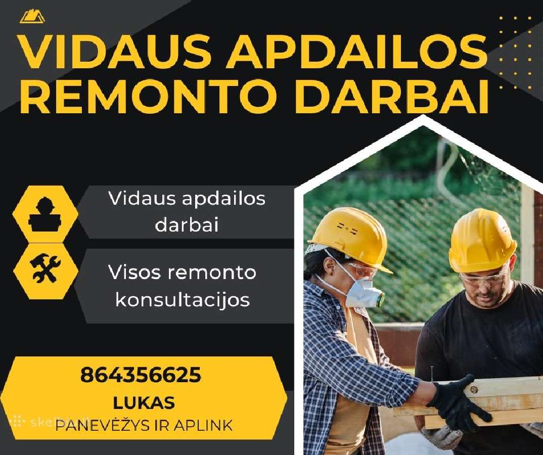 Vidaus apdaila Panevežyje ir aplink. - nuotraukos Nr. 7
