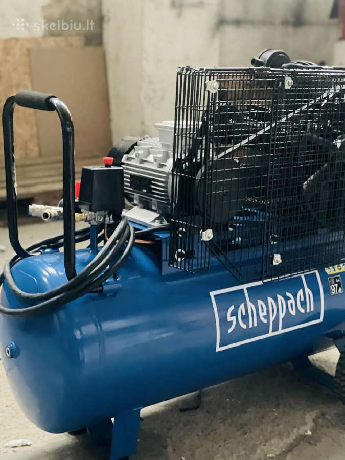 Oro kompresorius, Scheppach Hc550tc 400v - nuotraukos Nr. 4