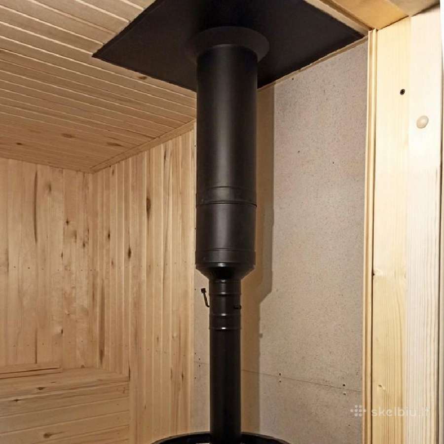 Pirties Kamino Komplektas 2,4m Šiltintas Black - nuotraukos Nr. 3