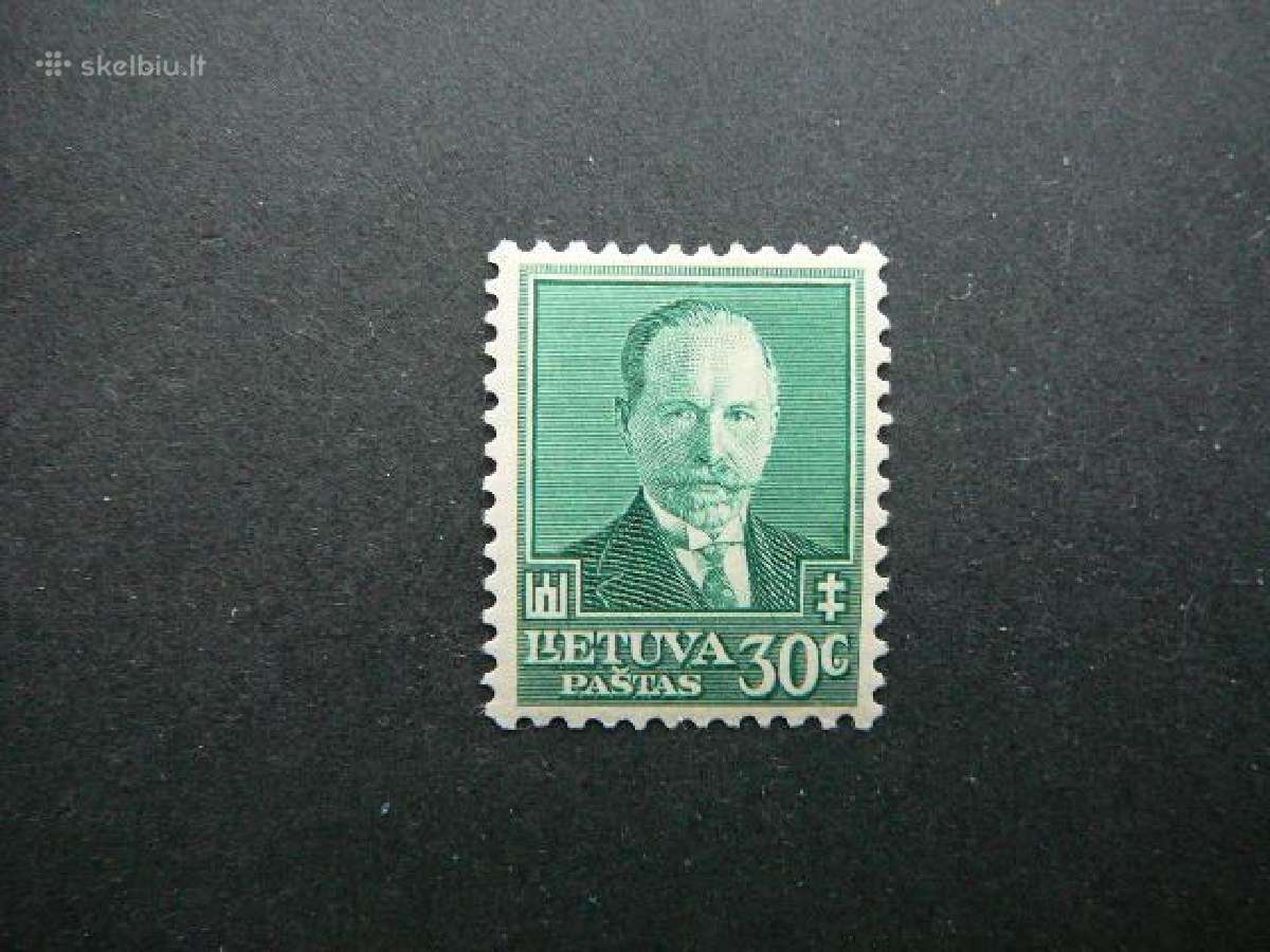 Lietuva 1934 A. Smetona Mlh lit392s