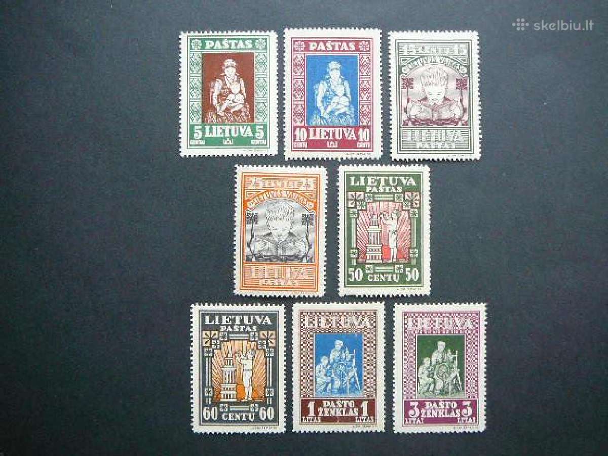 Lietuva 1933 Septyndieniai Mlh 364/1sa