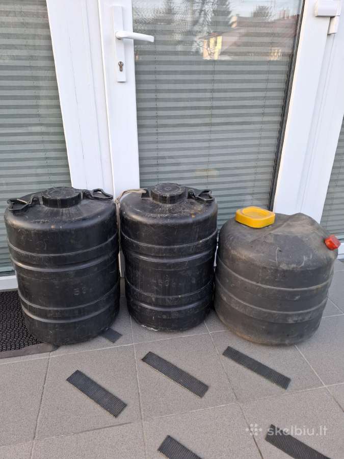 Plastmasinės kuro talpos