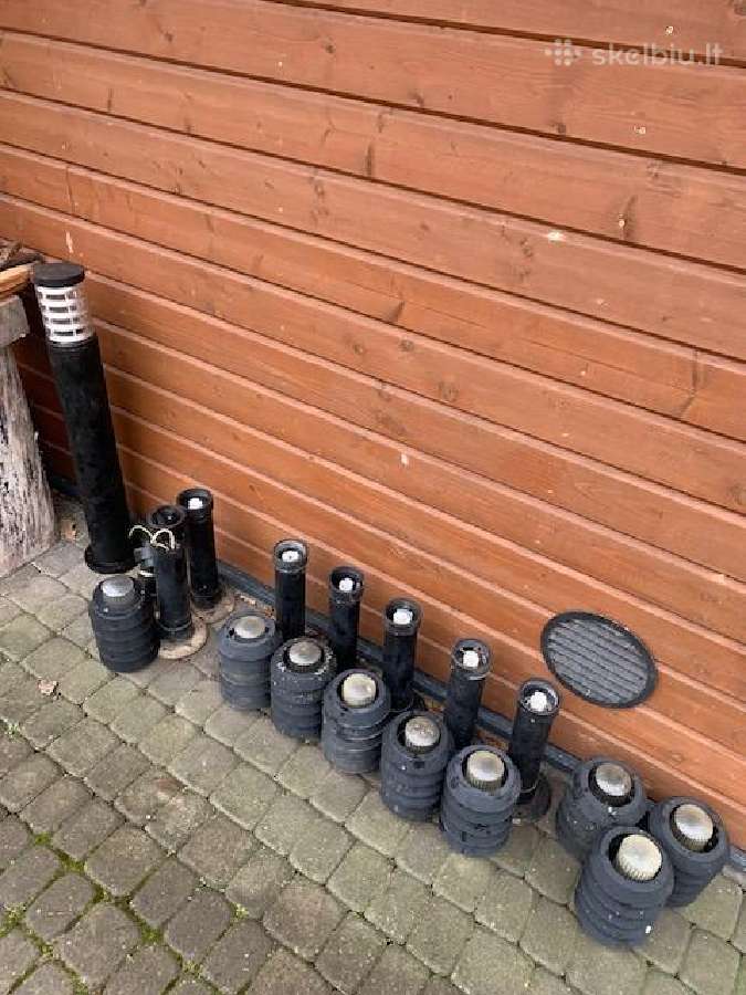 Lauko, kiemo šviestuvai, apšvietimas