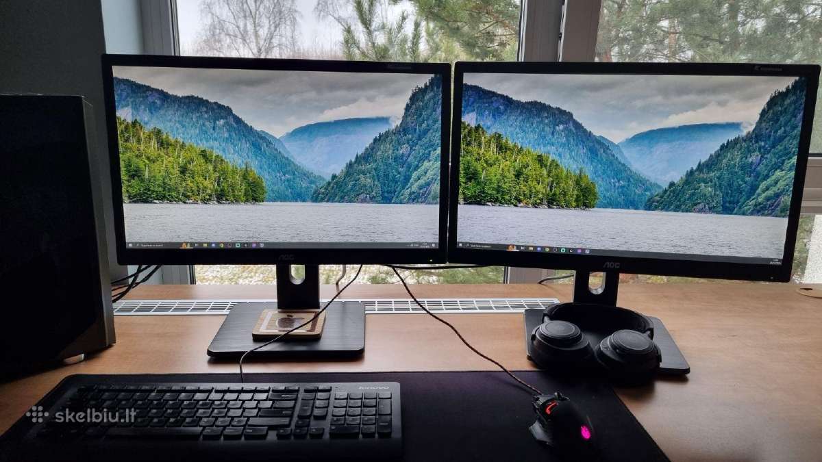 22" Aoc su Hdmi ir garsiakalbiais - nuotraukos Nr. 2