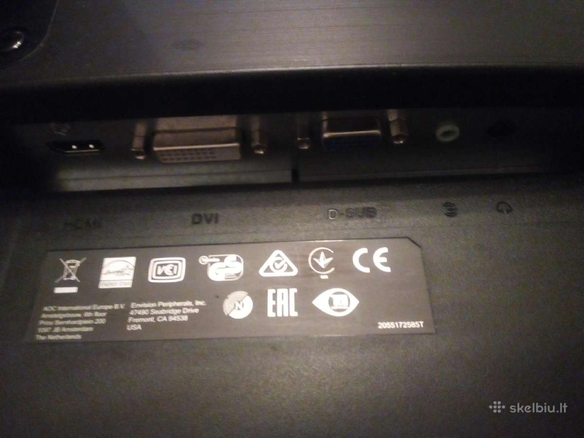 22" Aoc su Hdmi ir garsiakalbiais - nuotraukos Nr. 4