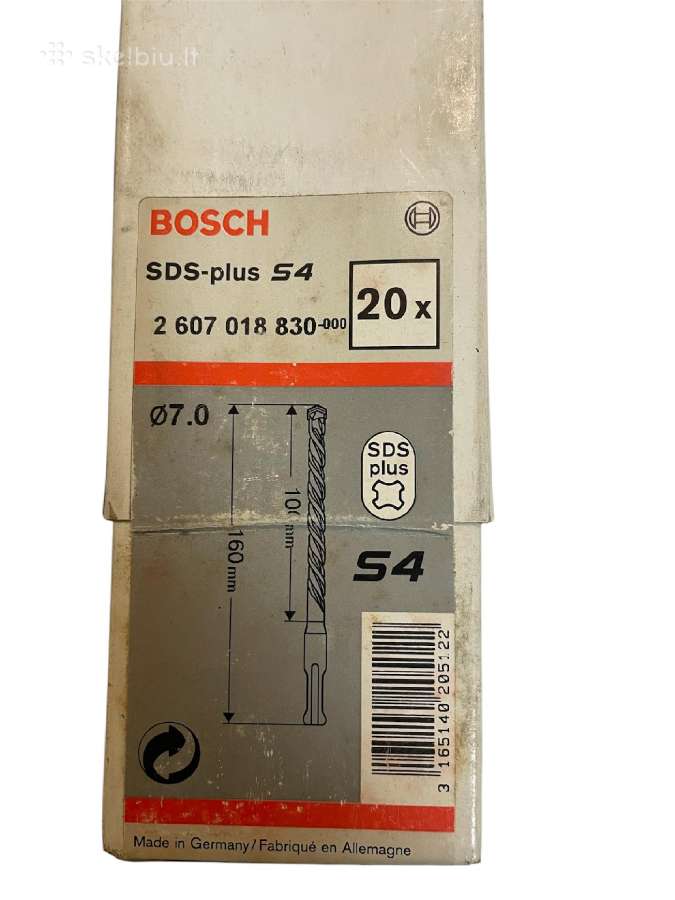 Sds - Plus Bosch 7 x 100 x 165 mm