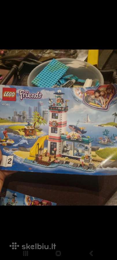 Lego friends švyturys gelbėjimo centras