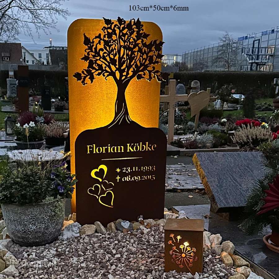 Paminklai,antkapiai iš metalo