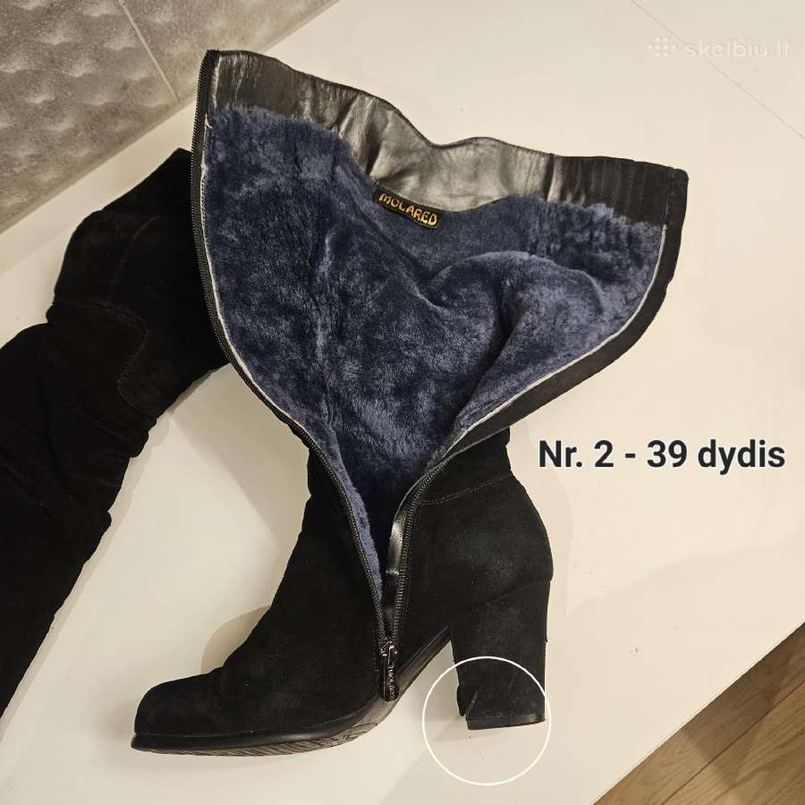 Odiniai auliniai 38-39 aukštakulniai batai 5-10eur - nuotraukos Nr. 5