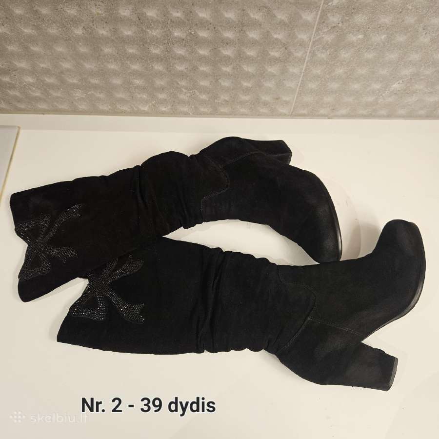 Odiniai auliniai 38-39 aukštakulniai batai 5-10eur