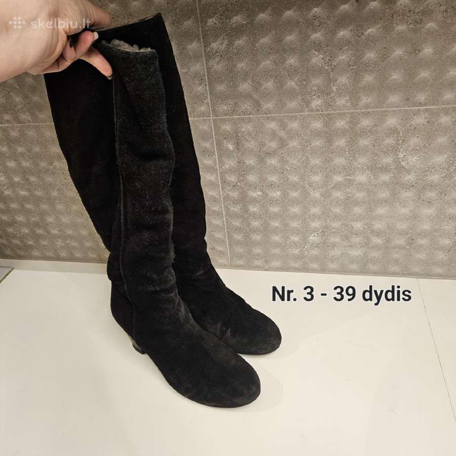 Odiniai auliniai 38-39 aukštakulniai batai 5-10eur - nuotraukos Nr. 14
