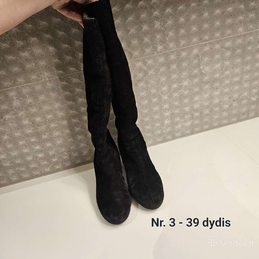 Odiniai auliniai 38-39 aukštakulniai batai 5-10eur - nuotraukos Nr. 15