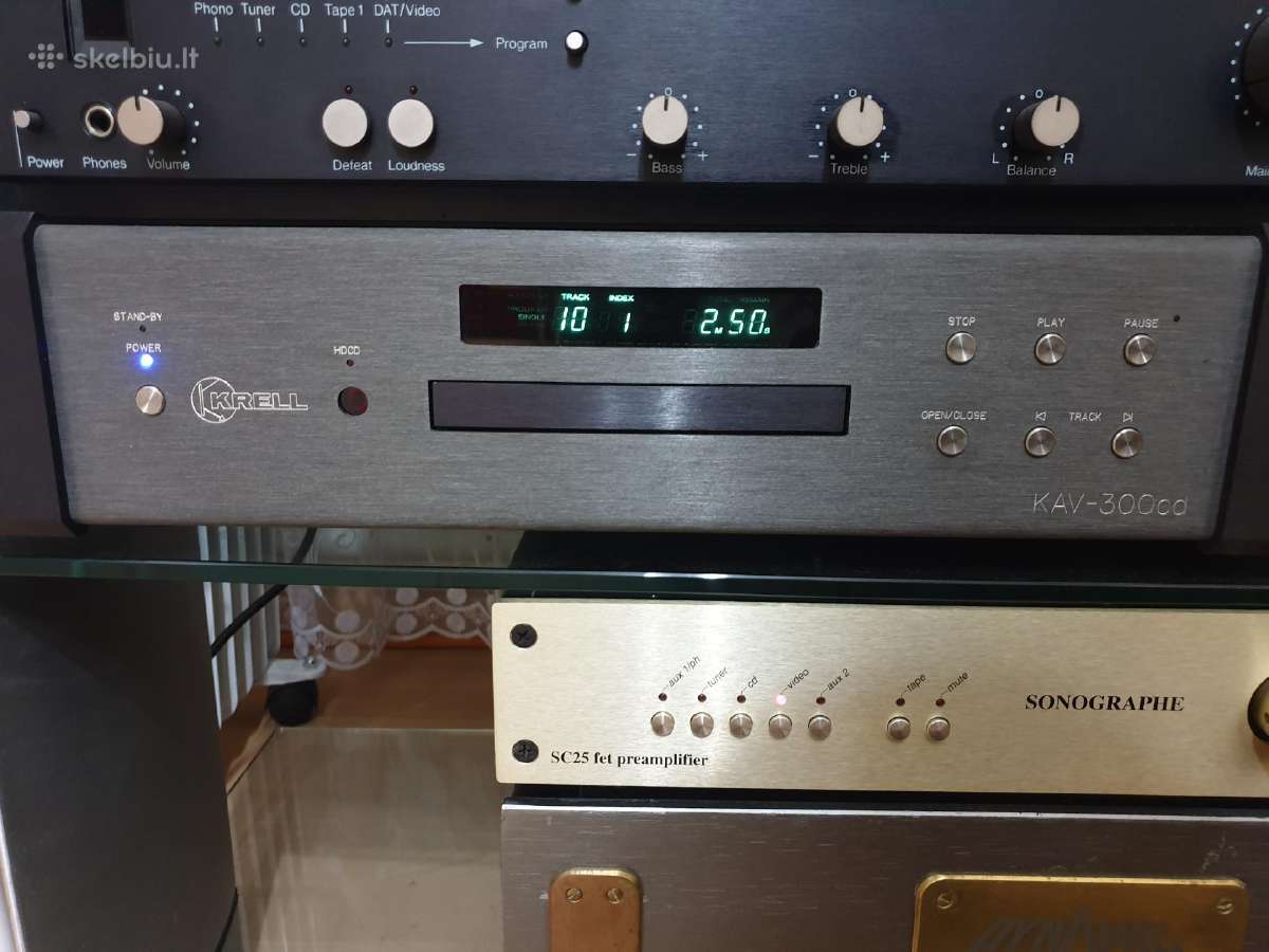 CD grotuvas Krell cav 300cd - nuotraukos Nr. 3