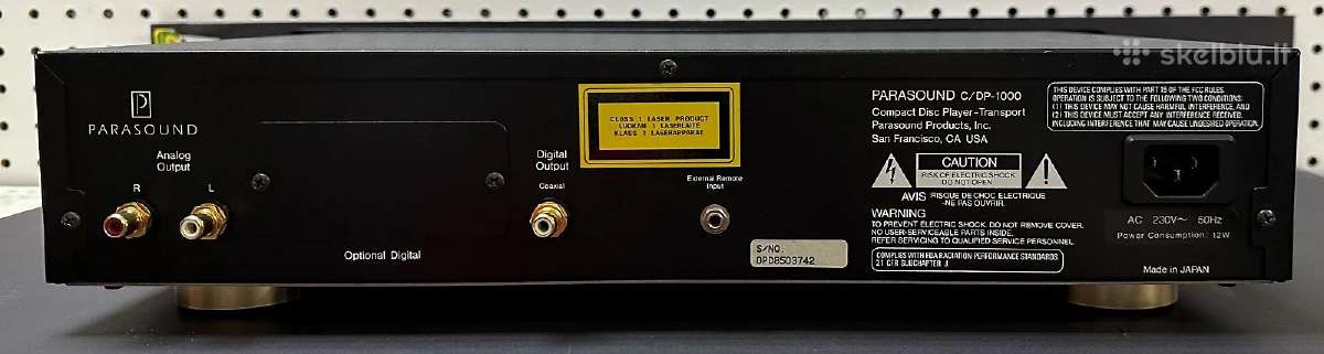 Parasound 2200 mk2 komplektas - nuotraukos Nr. 8
