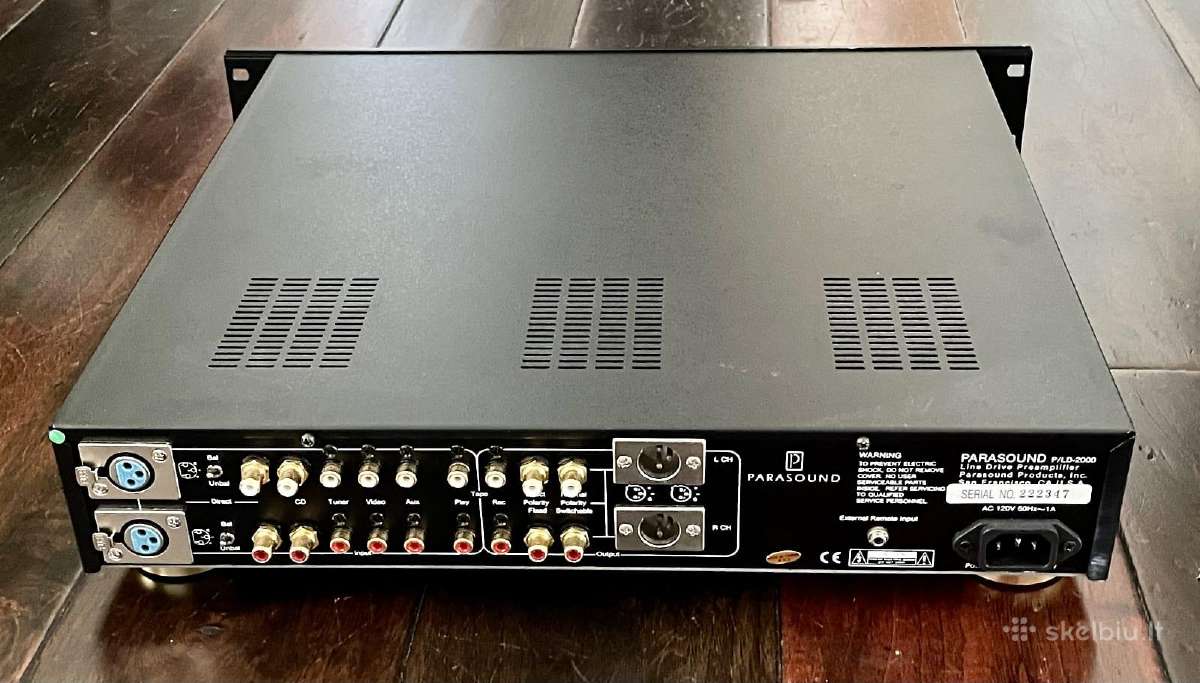 Parasound 2200 mk2 komplektas - nuotraukos Nr. 6