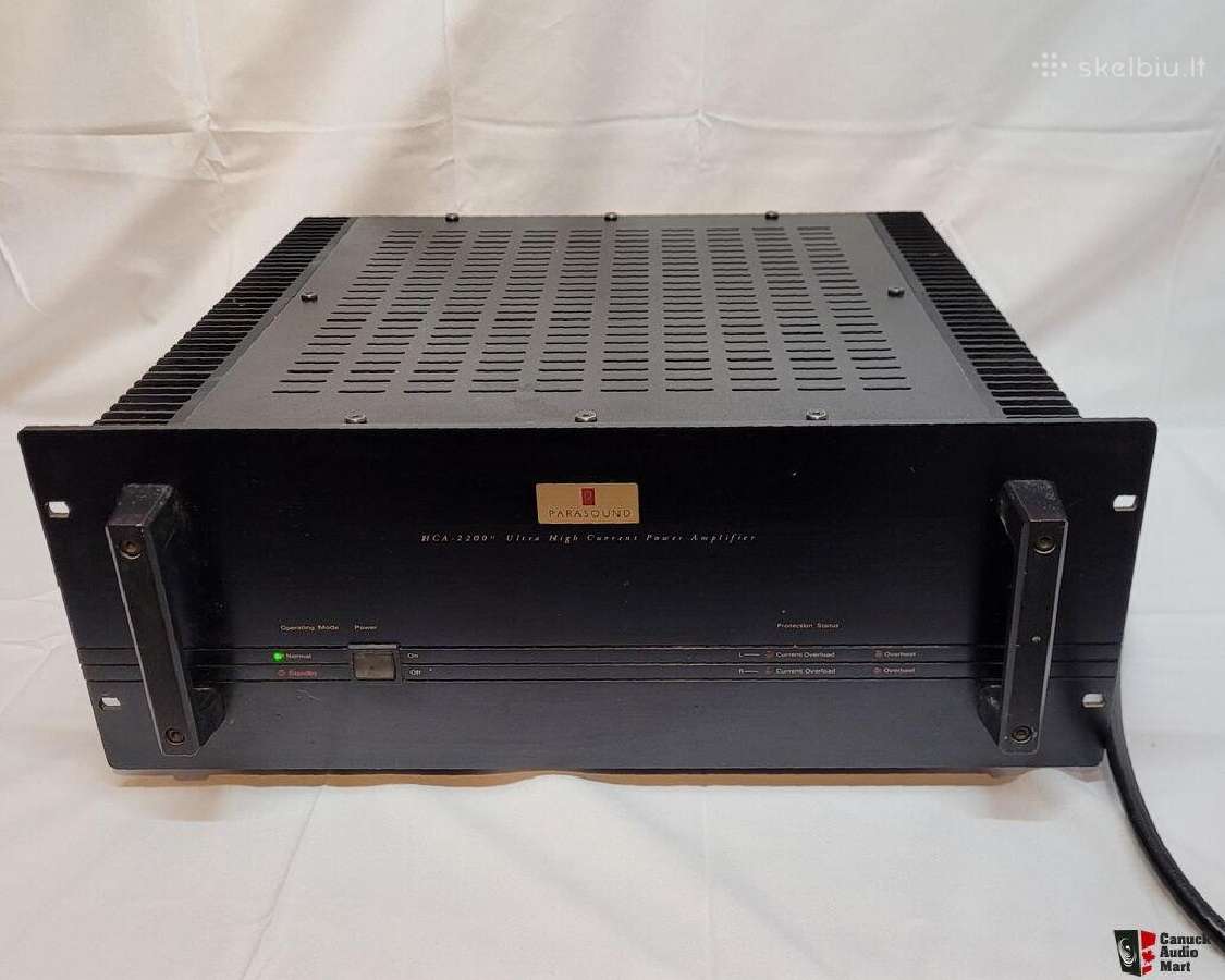 Parasound 2200 mk2 komplektas - nuotraukos Nr. 2