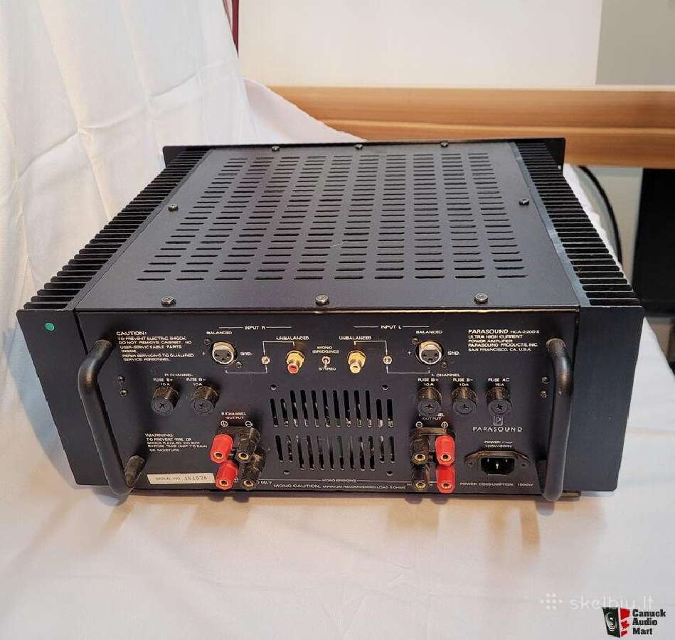 Parasound 2200 mk2 komplektas - nuotraukos Nr. 3