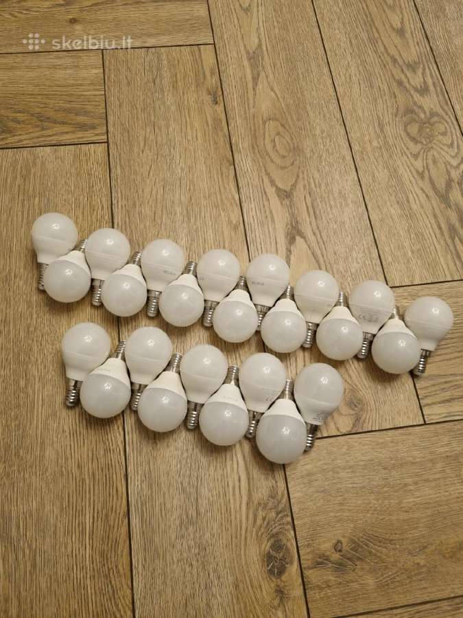 LED lemputės Bellalux 5,7w cokolis E14 24 vnt.