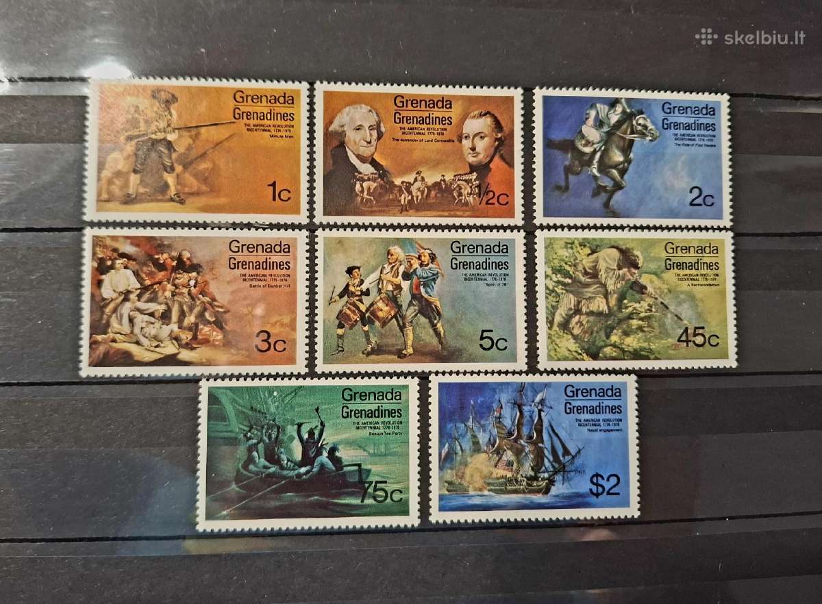 Grenada pašto ženklai