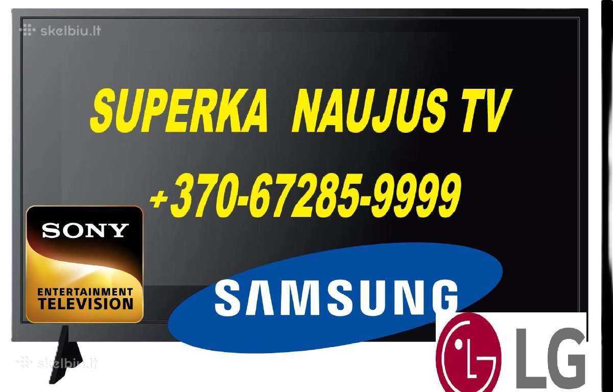 Skubiai superka LG LED Televizorius