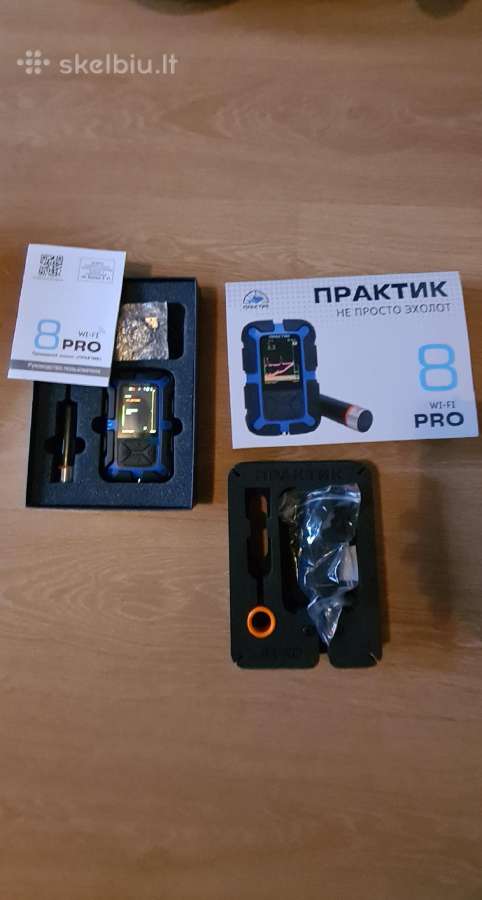 Naujas echolotas Praktik 8 Pro Wi-fi - nuotraukos Nr. 2