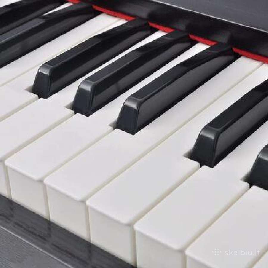 Vidaxl Skaitmeninis pianinas, 88 klavišai, juoda - nuotraukos Nr. 3