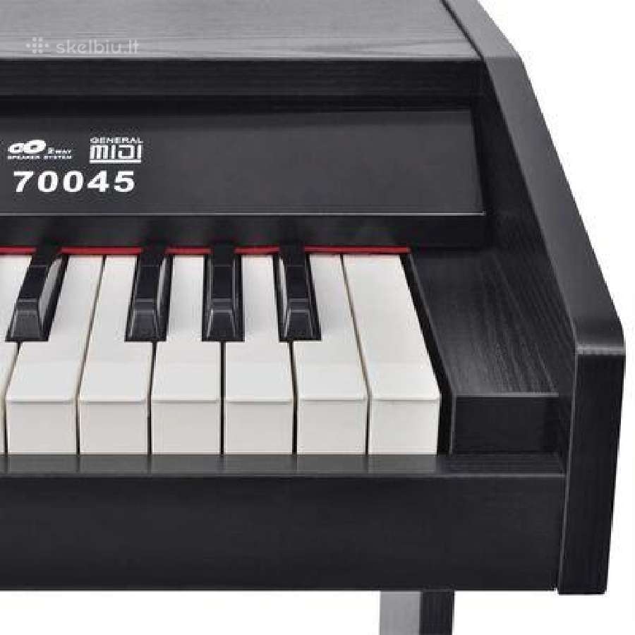 Vidaxl Skaitmeninis pianinas, 88 klavišai, juoda - nuotraukos Nr. 4