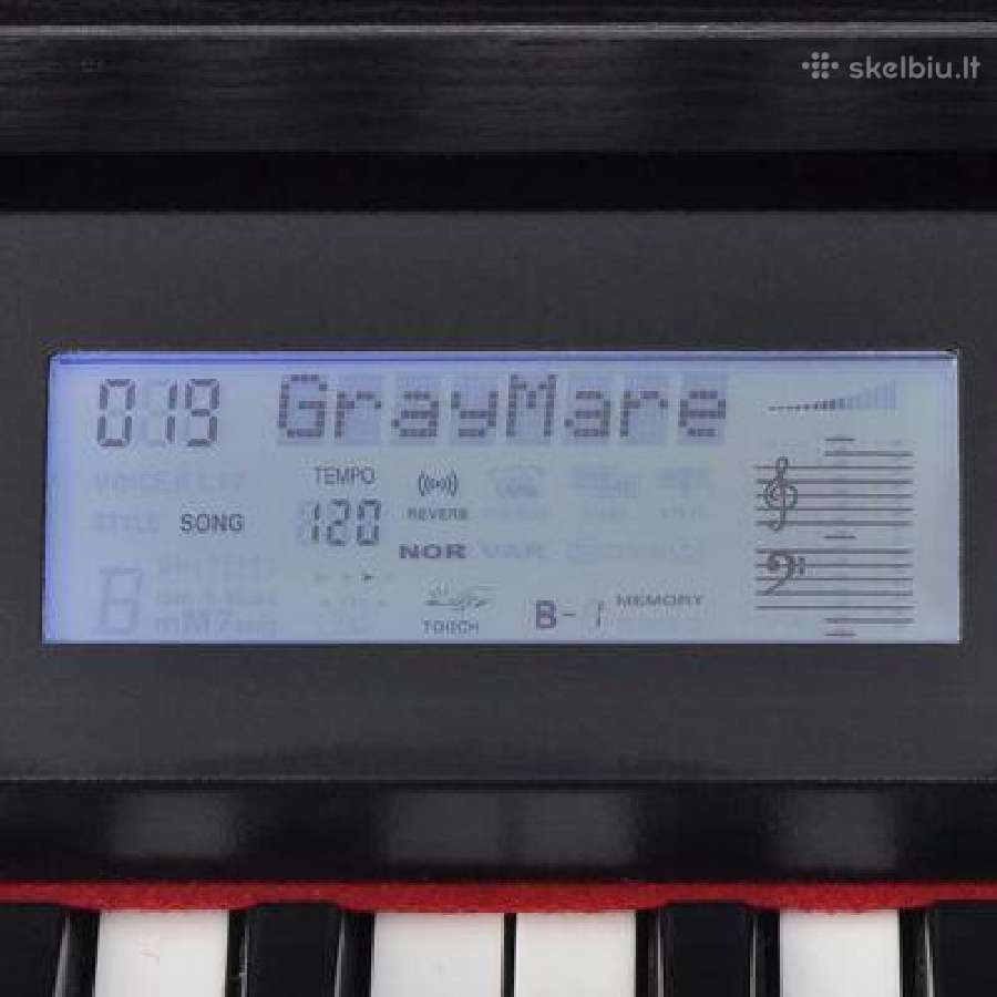 Vidaxl Skaitmeninis pianinas, 88 klavišai, juoda - nuotraukos Nr. 6