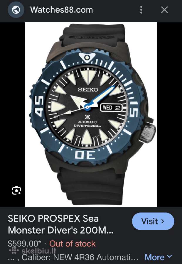 Seiko Monsteris - nuotraukos Nr. 10
