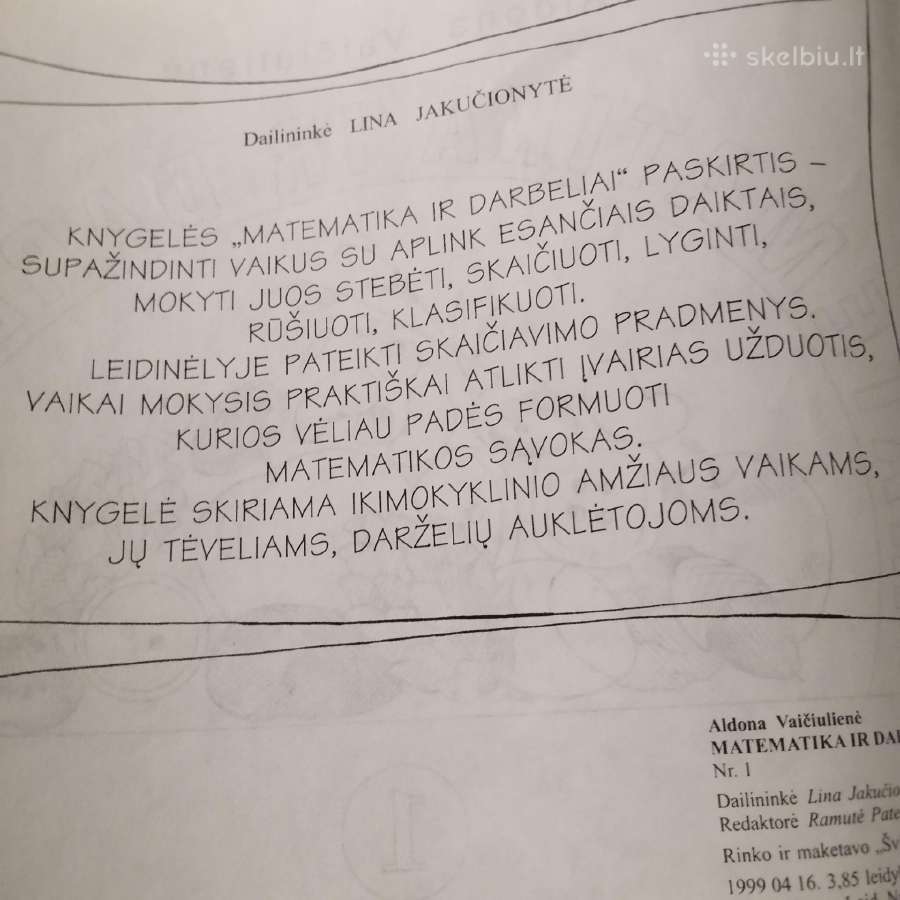 Matematika ir darbeliai - nuotraukos Nr. 3