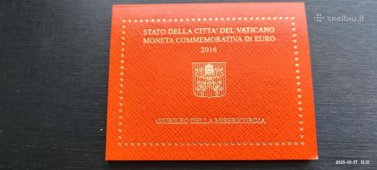 Vatikano 2€ 2016 Unc - nuotraukos Nr. 2