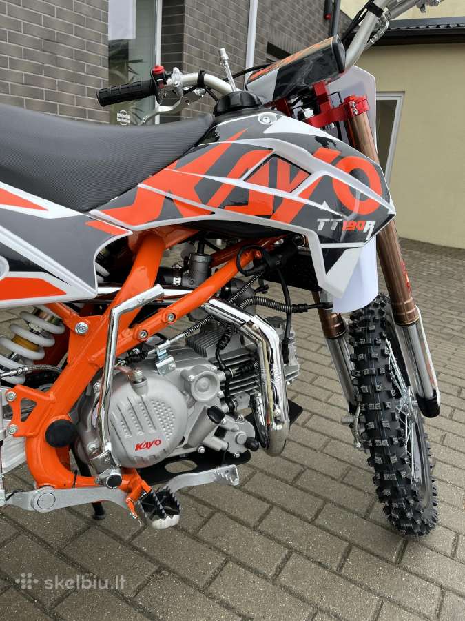 Krosinis motociklas Kayo TT 190r naujas modelis! - nuotraukos Nr. 4