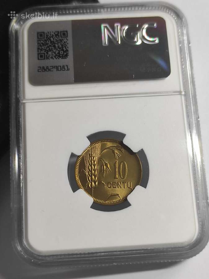 10 centų 1925 Ngc Ms66 - nuotraukos Nr. 2