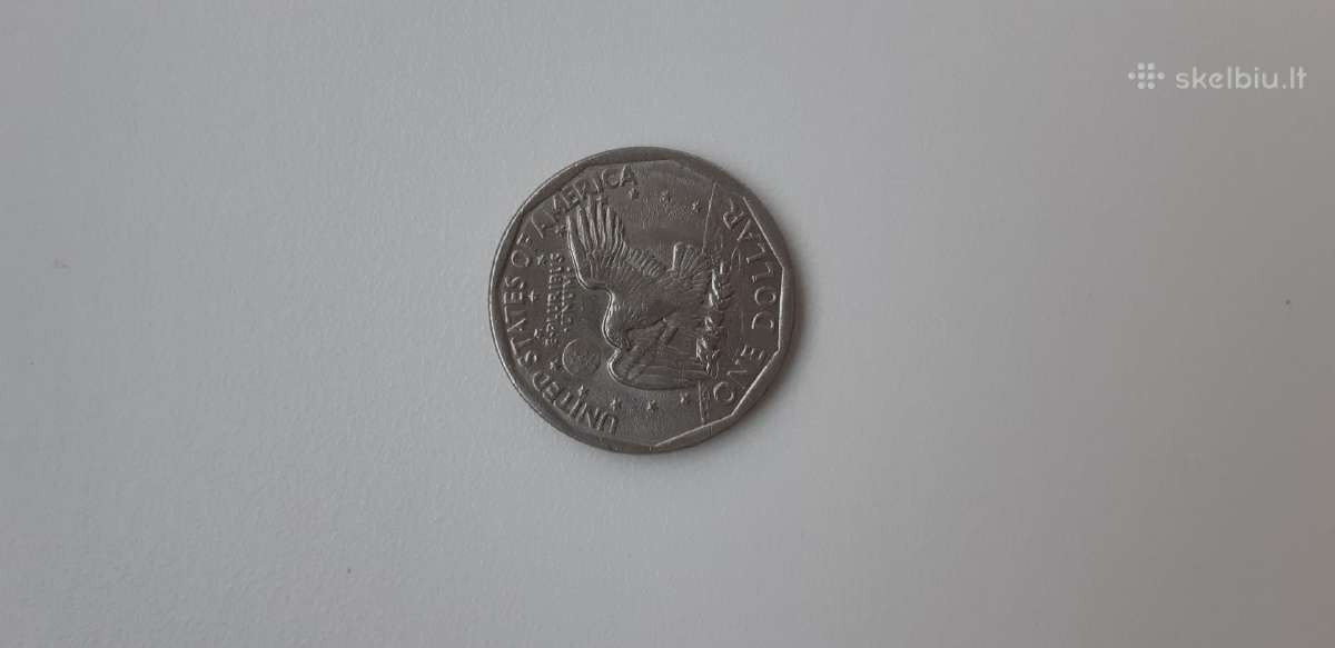 JAV 1979 Susan B. Anthony 1 Doleris - nuotraukos Nr. 2