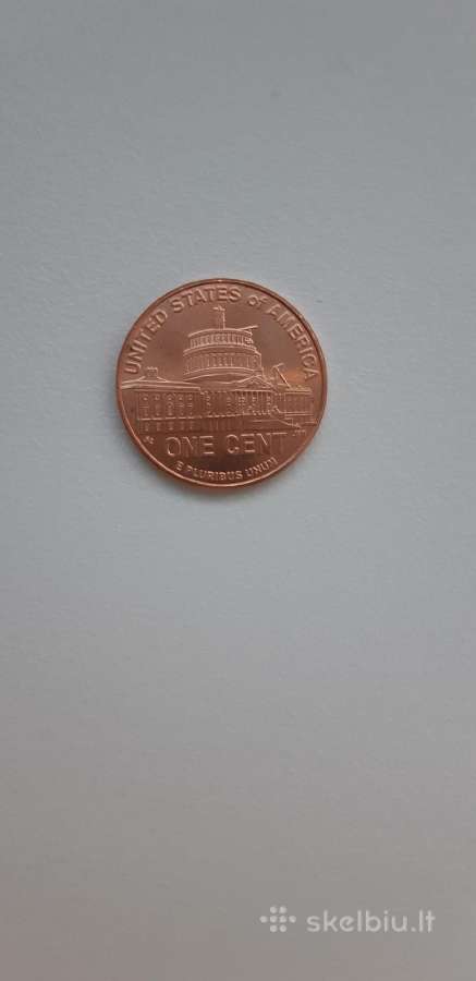 JAV 2009 D Linkolno 1 centas Presidency Unc - nuotraukos Nr. 2