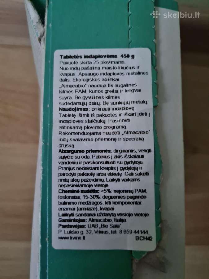 Tabletės indaplovėms - nuotraukos Nr. 3