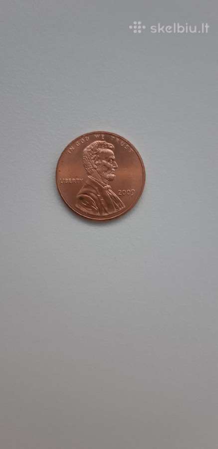 JAV 2009 Linkolno 1 centas Early Childhood Unc