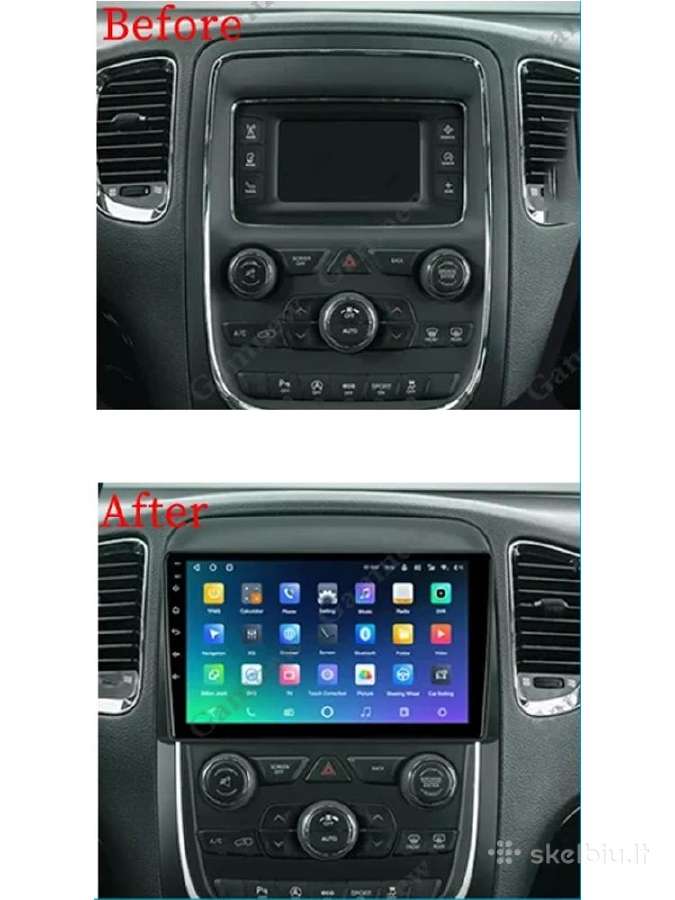 Dodge Durango 2014-2020 android multimedija - nuotraukos Nr. 2
