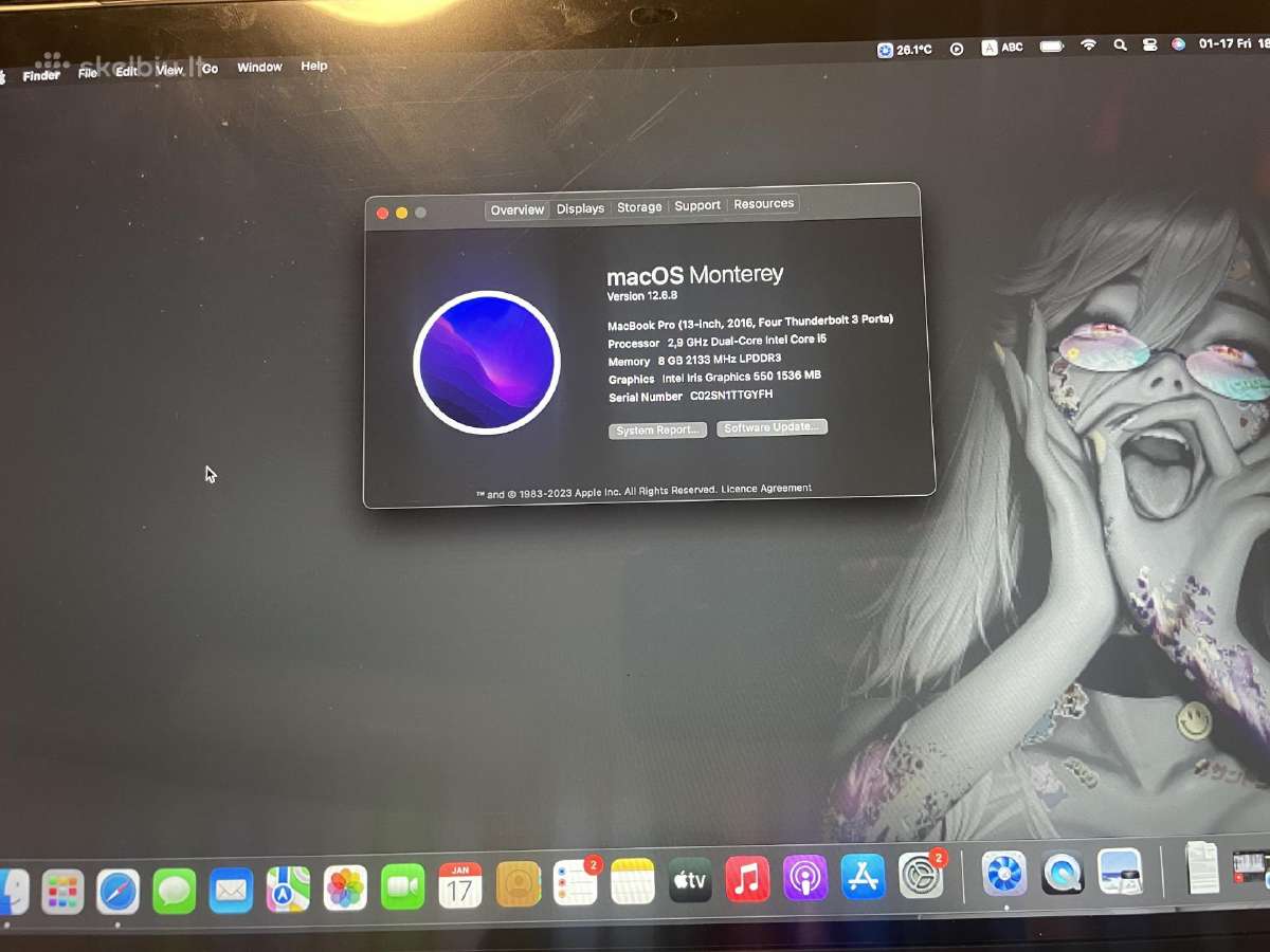 MacBook Pro touchbar