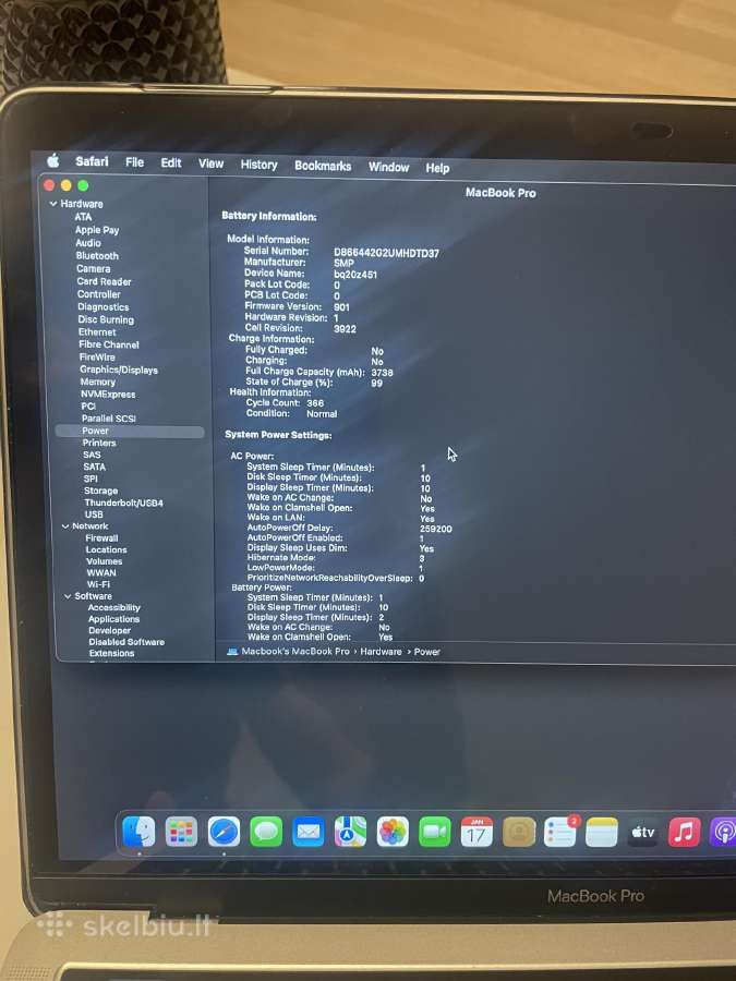 MacBook Pro touchbar - nuotraukos Nr. 2