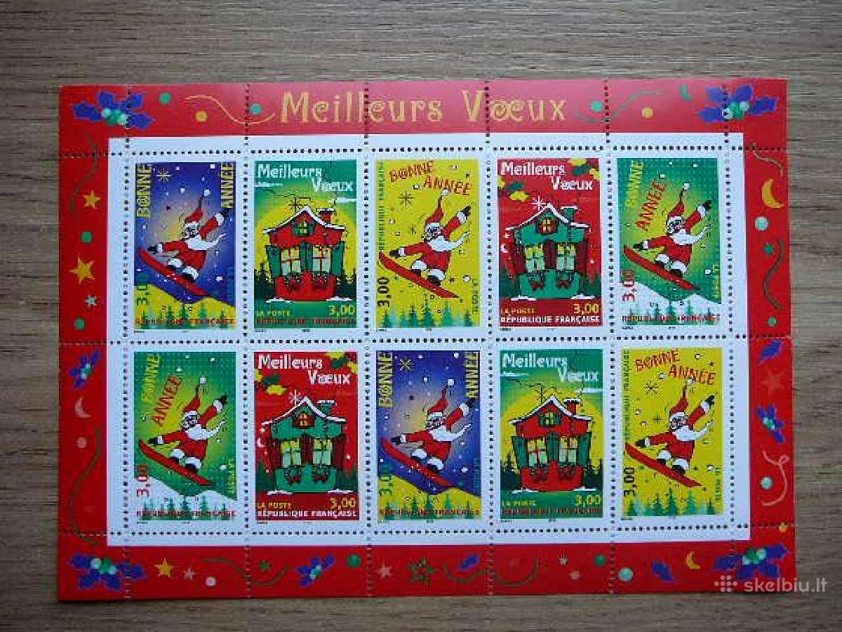 Sventos Kaledos Prancuzija 1998 Mnh pz334
