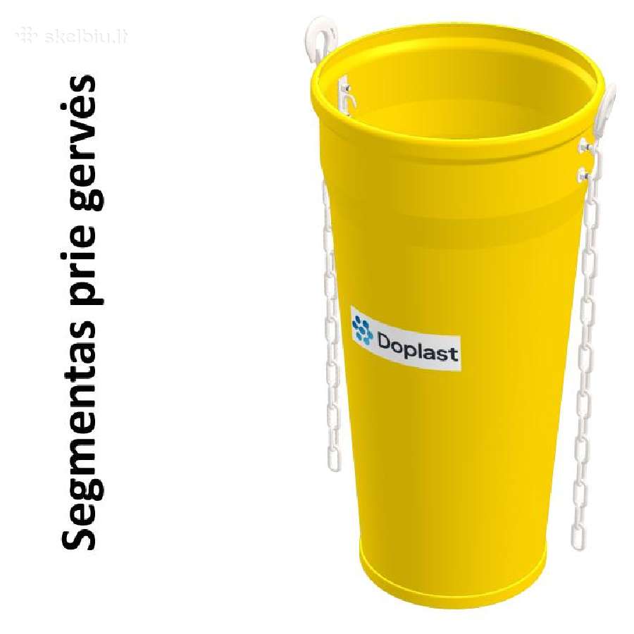 Šiukšlių latakai iš Lenkijos gamintojo Doplast - nuotraukos Nr. 3